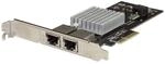 StarTech.com Dual Port 10G PCIe Netzwerk Karte - Intel-X550AT 10GBASE-T & NBASE-T PCI