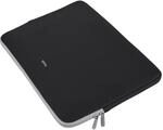 Trust Primo Soft Laptop Sleeve 13,3 Zoll Weiche Schutzh&uuml;lle, Schwarz | f&uuml;r