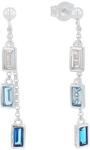 s.Oliver Ohrringe 925 Sterling Silber/Edelstahl Damen, Ohrschmuck, Kommt in Schmuck