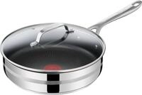Tefal Jamie Oliver Cook Smart Schmorpfanne 25 cm, mit Gladeckel,