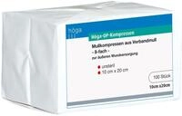 H&ouml;ga OP Kompressen, aus unsterilem Verbandmull - 10 x 20 cm &ndash; 100 St&uuml;ck