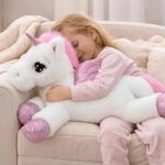 Sweety Toys 8032 Pl&uuml;sch Einhorn Kuscheltier, wei&szlig;, 65 cm