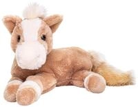 Uni-Toys - Pferd Hellbraun, liegend - superweich - 28 cm (L&auml;nge) - Pl&uuml;schtier,