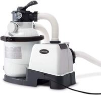 INTEX SX1500 Krystal Clear Sandfilterpumpe mit Salzwassersystem & Zeitschaltuhr,