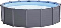 Intex Schwimmbad &Oslash; 478 x 124 cm Gestellbecken Set Graphit