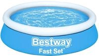 Bestway&reg; Fast Set&trade; Aufstellpool ohne Pumpe &Oslash; 183 x 51 cm, blau, rund