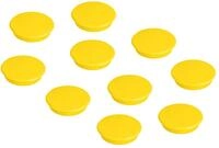 FRANKEN Magnete Rund, 10 St&uuml;ck, Hochwertige Haftmagnete f&uuml;r B&uuml;ro, Haushalt,