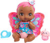 My Garden Baby GYP12 - Schmetterlings-Baby Puppe - Pinker Schmetterling (30 cm), mit