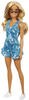 Barbie GRB65 - Fashionistas Puppe (blond) mit Zubehör, im Tie-Dye-Kleid mit...