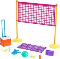 Barbie GYG18 - Loves the Ocean Volleyballspa&szlig; Spielset mit Volleyballnetz und