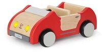 Hape Puppenhaus Familienauto - Autospielzeug aus Holz, Schiebeauto Ausstattung f&uuml;r
