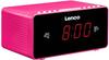 Lenco Radiowecker CR-510 mit 2 Weckzeiten und Wochenend-Funktion, 2,3 cm LED Display,