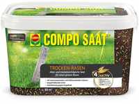 COMPO SAAT Trocken-Rasen, Hitze- und trockenverträgliche Rasensamen / Grassamen für