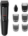 Philips MULTIGROOM Series 3000 MG3721/14 Wiederaufladbarer schwarzer