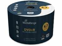 MediaRange MR445 DVD+R Rohlinge (16x Geschwindigkeit, 4, 7GB, 50er Spindel)
