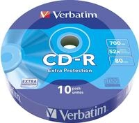 Verbatim CD-R Extra Protection Rohlinge 700MB 10er Pack