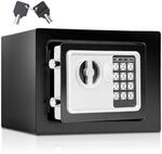 tectake&reg; Tresor f&uuml;r Zuhause, elektronischer Safe Tresor 20 X 31 X 22cm mit 2