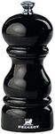 Peugeot 1870412/SME Paris Salzm&uuml;hle Holz, 5,5 x 5,5 x 12 cm, schwarz lackiert