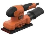 Black+Decker BEW220 Schwingschleifer (150W, Schleifplatten 90 x 187 mm, mit