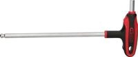 KS Tools 151.8137 ERGOTORQUEplus T-Griff-Innensechskant-Kugelkopf-Schl&uuml;ssel, 8mm