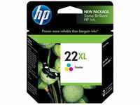HP 22XL Farbe Original Druckerpatrone mit hoher Reichweite für HP Deskjet 3940,