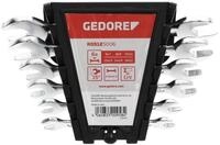 GEDORE red Doppelmaulschl&uuml;ssel Satz, Set 6-teilig, SW 6-17 mm, metrisch, kurz,