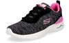 Skechers Damen Skech-AIR Dynamight Paradise Waves Sneaker, Black Mesh Hot Pink...