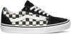 Vans Damen Ward Sneaker, (Checkerboard) Black/White, 37 EU