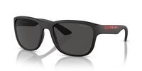 Prada Herren 0PS 01US Sonnenbrille, Schwarz (Black Rubber), 58