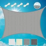 Sol Royal Sonnensegel rechteckig 2x3m Wasserdurchl&auml;ssig HDPE Atmungsaktiver...