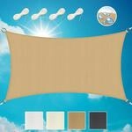 Sol Royal Sonnensegel rechteckig wasserdicht Segeltuch UV Sonnenschutz