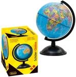 Idena 569906 - Globus mit politischem Kartenbild, &Oslash; 18 cm, Sch&uuml;ler Globus, ideal
