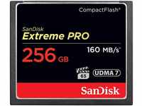 SanDisk Extreme PRO CompactFlash Speicherkarte 256 GB (UDMA7, 4K- und...