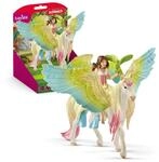 SCHLEICH 70568 Feya mit Pegasus-Einhorn, f&uuml;r Kinder ab 5-12 Jahren, BAYALA -