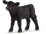 SCHLEICH 13880 Black Angus Kalb, ab 3 Jahren, Farm World - Spielfigur, 3 x 7 x 6 cm