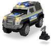 Dickie 203306003 Toys Polizei SUV mit Zubehör, Polizeiauto, Geländefahrzeug,