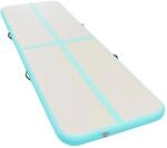 vidaXL Gymnastikmatte mit Luftpumpe Turnmatte Tumbling Matte Tranningsmatte