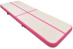 vidaXL Gymnastikmatte Aufblasbar mit Pumpe Turnmatte Tumbling Matte Training