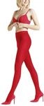 FALKE Damen Strumpfhose Matt Deluxe, Fein 30 DEN, 1 St&uuml;ck, Rot (Lipstick 8000), S-M