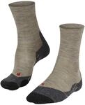 FALKE Damen Wandersocken TK2 Explore Melange W So Wolle Funktionsmaterial antiblasen