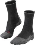 FALKE Damen TK2 Wool Silk Wandersocken mittelstarke Polsterung antiblasen