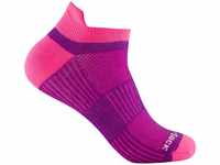 Wrightsock Coolmesh II Low Tab Socke, Plum-pink, M