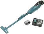 Makita DCL281FRF Akku-Staubsauger 18V/3,0 Ah, 1 Akku + Ladeger&auml;t, Petrol