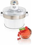 Krups GVS241 Eismaschine Venice Perfect Mix | 1L hausgemachtes Eis, Sorbet, Frozen