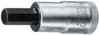 GEDORE 6241010 30 4 Schraubendrehereinsatz 3/8' Innen-6-kant 4 mm, 4 x 47 mm