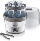 reer VapoMax Sterilisator f&uuml;r Babyflaschen, Dampfsterilisator, 6 Flaschen