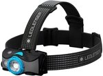 Ledlenser MH7 Outdoor Stirnlampe LED, Schwarz/Blau, aufladbar mit Akku, 600...