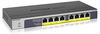 NETGEAR GS108PP PoE Switch 8 Port Gigabit Ethernet LAN Switch mit 8x PoE+ 123W
