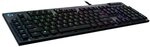 Logitech G815 mechanische Gaming-Tastatur, Taktiler GL-Tasten-Switch mit flachem