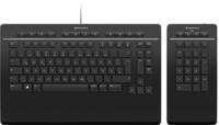 3Dconnexion Keyboard Pro with Numpad (Tastatur, kabelgebunden, separater